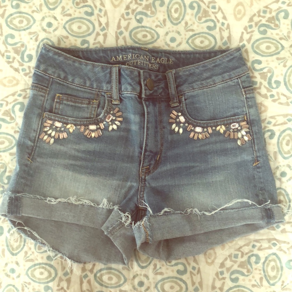 Embellished Shorts